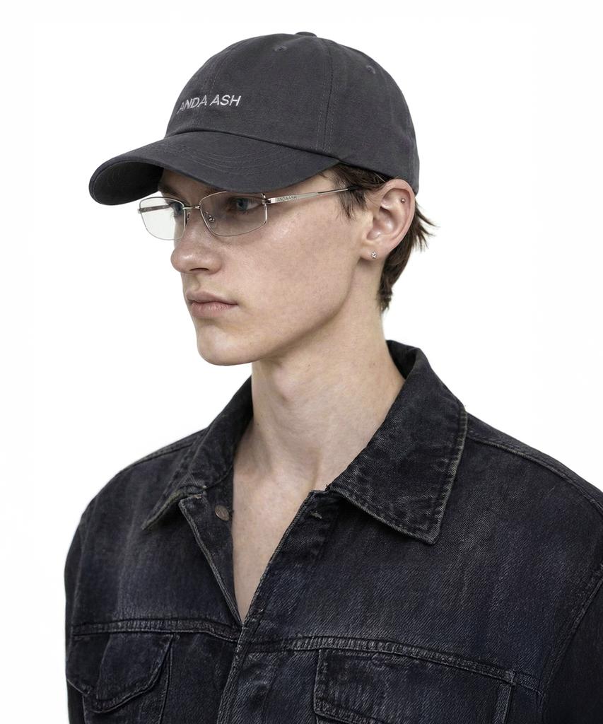 Aeneoaeswi Andaash Logo Ball Cap Charcoal