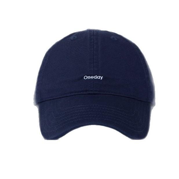 Spring and Summer Retro Face Showing Small Simple Embroidered Soft Top Small Letter Baseball Hat Women's Korean Style Versatile Baseball Cap Men