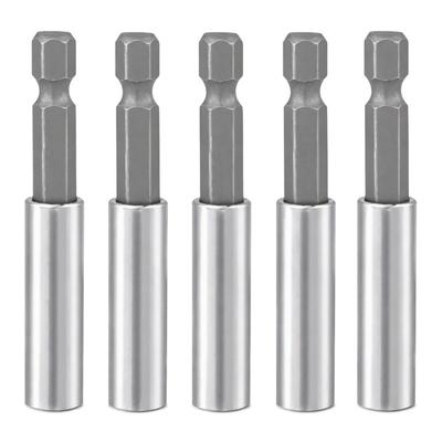 5PCS 1/4 Inch Hex Shank Magnetic Drill Bit Holder Drill Bit Extension Socket  Drilling Application