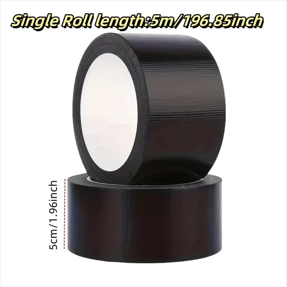 

High Viscosity Leather Repair Tape Waterproof First Aid Patch Leather Repair Tape Furniture Shoes 5cmx5m чорний