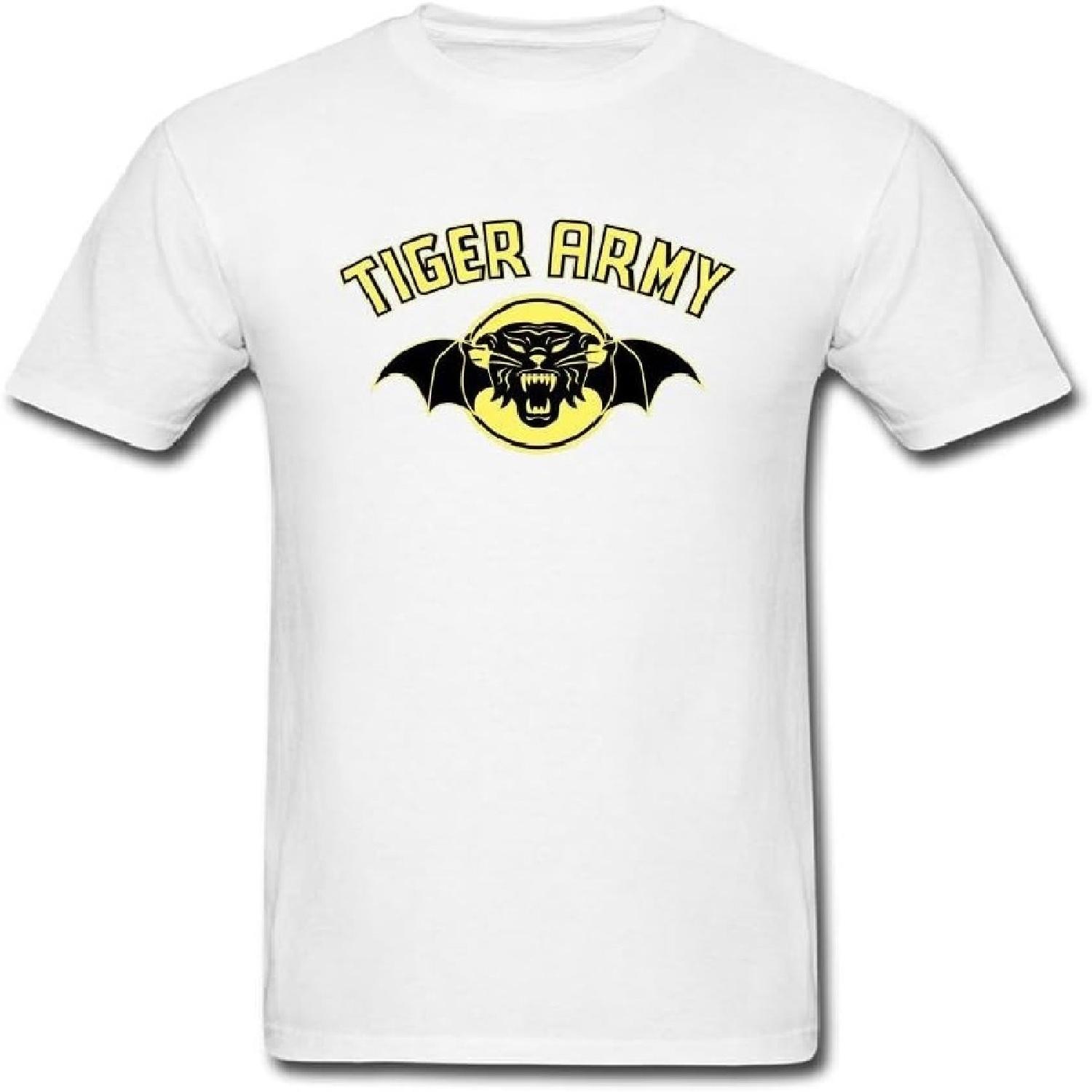 

Men s Tiger Army Logo T Shirt L XXXXXL білий