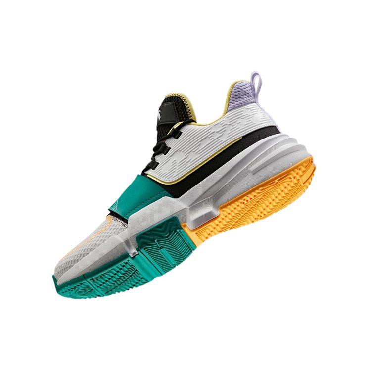 Anta Dragon Ball Super X  Gotenks Trunks Basketball Shoes Men Sneakers White Green 112021615-9