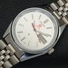 REFURBISHED SEIKO EXPo 70 AUTOMATIC 6309A JAPAN MENS SILVER DIAL WATCH A427265-2 QRL-a427265