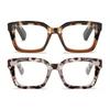 2PCS Auto-Focus Reading Glasses with Blue Light Blocking – Tortoiseshell & Leopard Print Frames Unisex High-Quality Lenses