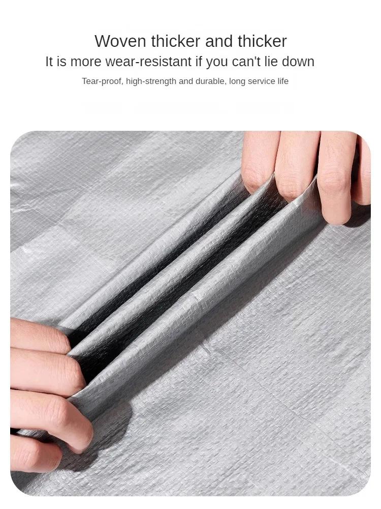 Feuchtigkeitsfeste Boden-Campingmatte für den Außenbereich, dick, für Picknick, Strand, unter dem Zelt, wasserdichte Matte, tragbare Bodentuchausrüstung