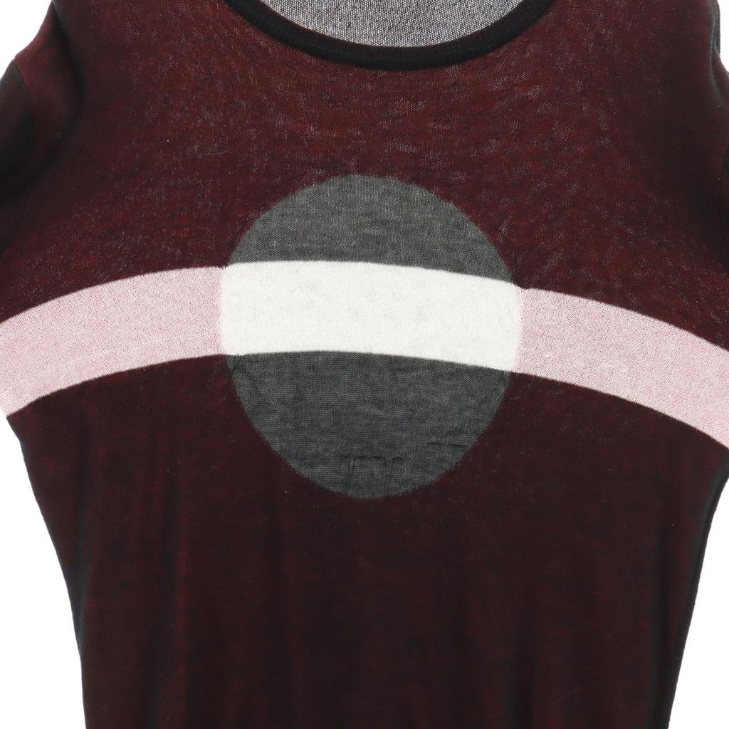 DIESEL made in Italy Long sleeve knit M Red Men's Used