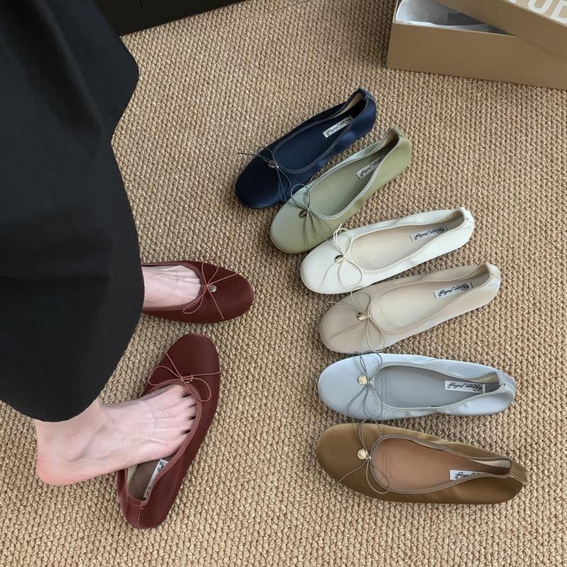 Fashion Bailamos 2025 New Women Flats Female Flats casual Ballet Dancing Shoes Foldable Sole Boat Shoes Summer Slip On Slipper Mules Sho