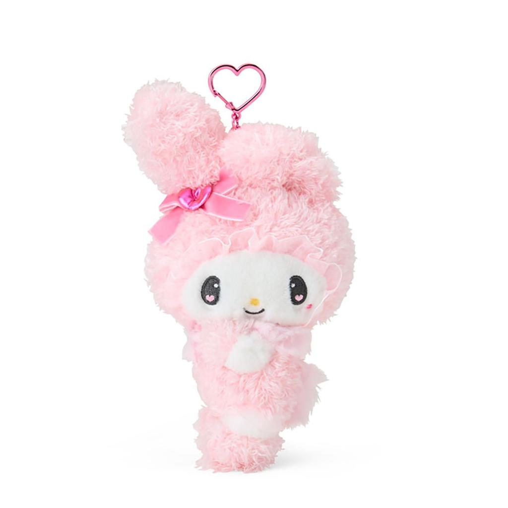 Sanrio My Melody Mascot Holder Saro Polyester and Ages 6 and 827029 (Mellow Miusa) Steel, Up,
