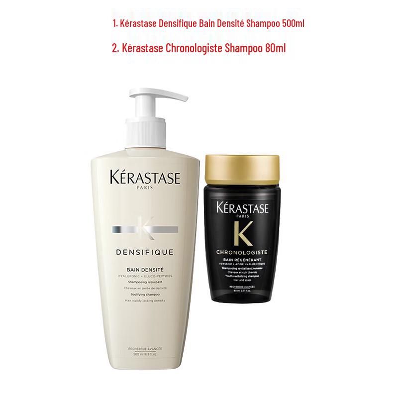 Kerastase Revitalizing Volumizing Shampoo 500ml with Arowana Rice Oil 1.5L Bundle