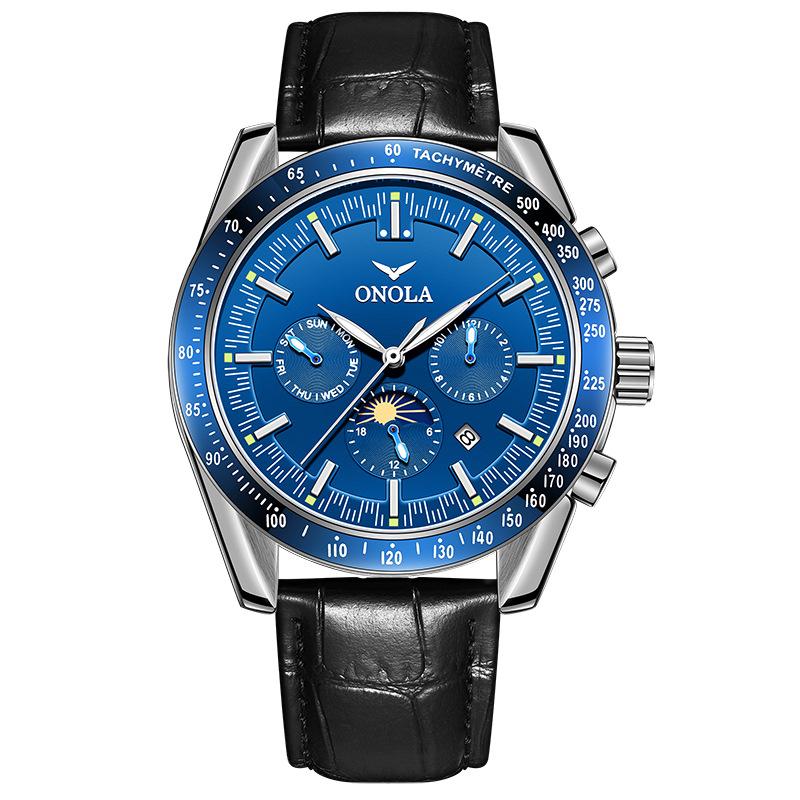 New TOP Brand Luxury Men's Watch With Box ONOLA ON6835 Fashion Multifunctional Waterproof Men's Mechanical Watches
