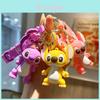 Adorable Cartoon Stitch Keychain Cute Silicone Bag Charm Creative Car Key Ring