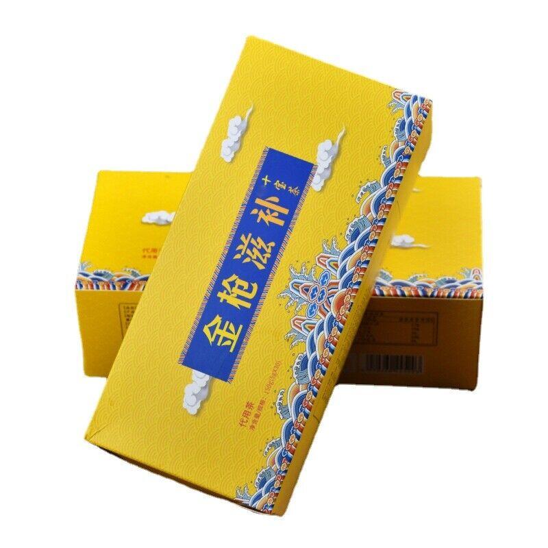 150g Golden Gun Tonic Ten Treasure Tea Ginseng Five Solid Tea Health Bag Tea