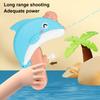 2pcs Kids Water Toy Multipurpose Portable Cartoon Dolphin Leakproof Water Launcher Toy for Outdoor Water Fight