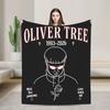 Oliver Tree Blanket Comfortable  Throw Blanket Winter Kids Adults Living Room Camping Bedspread