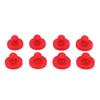 8PCS Fryer Liner Magnets Heatproof Parchment Paper Magnetic Silicone Buckle for Kitchen