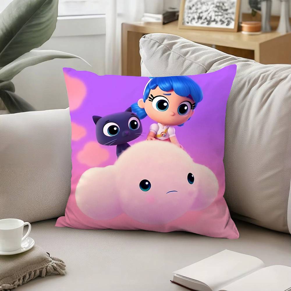 TTrue And The Rainbow KingdomS Pillow Case Sofa And Room Decorative Cushion Covers Dustproof And Miteproof Invisible Zipper