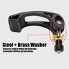 Seat Post Clamps Aluminum Alloy Replacement Parts Seatpost Clamp Quick Release For Daily Commuting Road Cycling Seasonal
