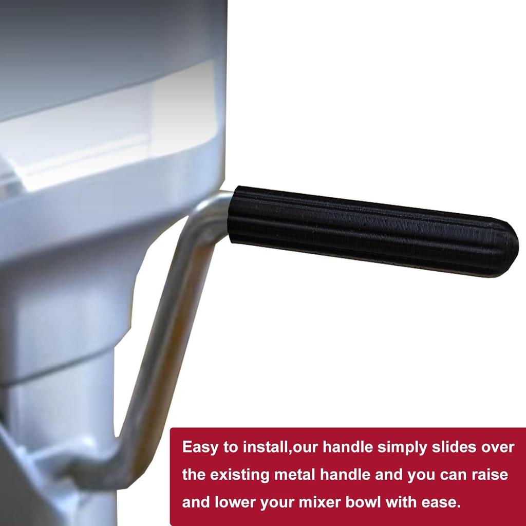 PIAOLGYI Handle Attatchment for Kitchenaid Stand Mixers Kitchen Aid Accessory,Accessories Compatible with Pro 5 Plus Stand Mixer(Black)