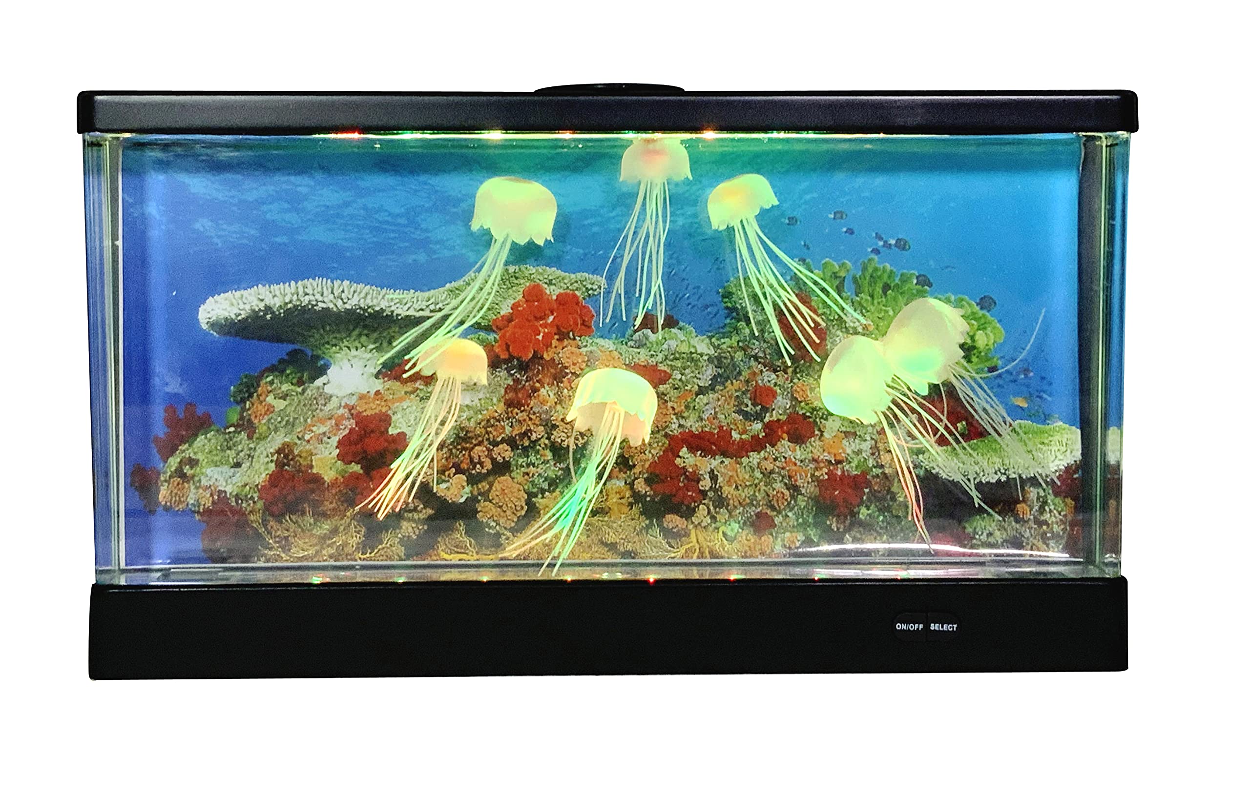 

Ishiguro Aquarium Jellyfish Wide W450 x H245 x D70mm Black чёрный