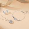 Original love necklace female niche design collarbone chain pendant necklace