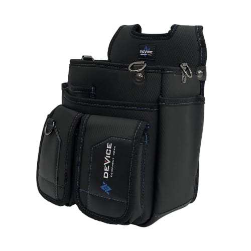 SK11 Waist Bag with Pockets (DVC-JY10) - Reinforced Bottom, Synthetic Leather, Water and Abrasion Resistant Coating