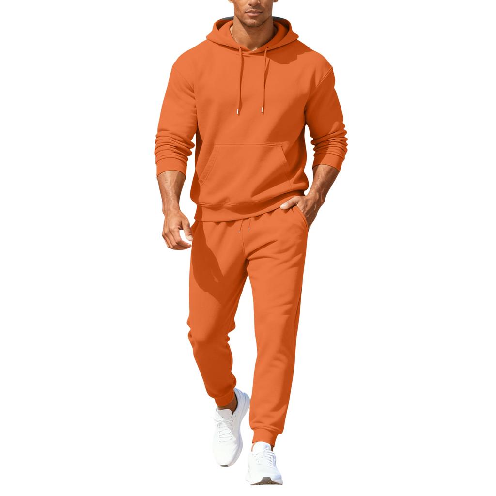 Men's Fall/Winter Hooded Sports Set