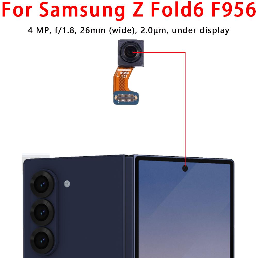 Selfie Camera For Samsung Galaxy Z Fold2 Fold3 Fold4 Fold5 Fold6 5G F916 F926 Frontal Front Camera Module Facing Spare Parts