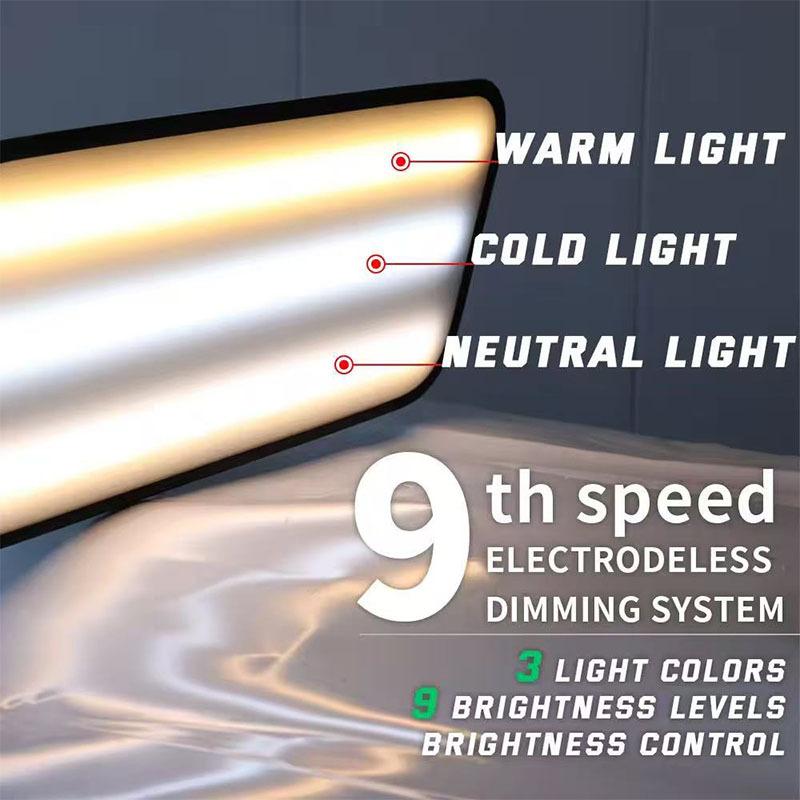 3-color Adjustable Car Dent PDR Light Suction Cup LED Unpainted Dent Repair Tool 52cm Dent Reflector Light