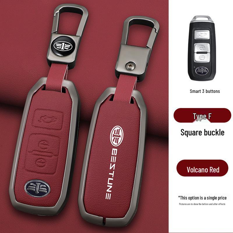 13-18 FAW Besturn X80 Smart Folding Key Cover with Metal Shell