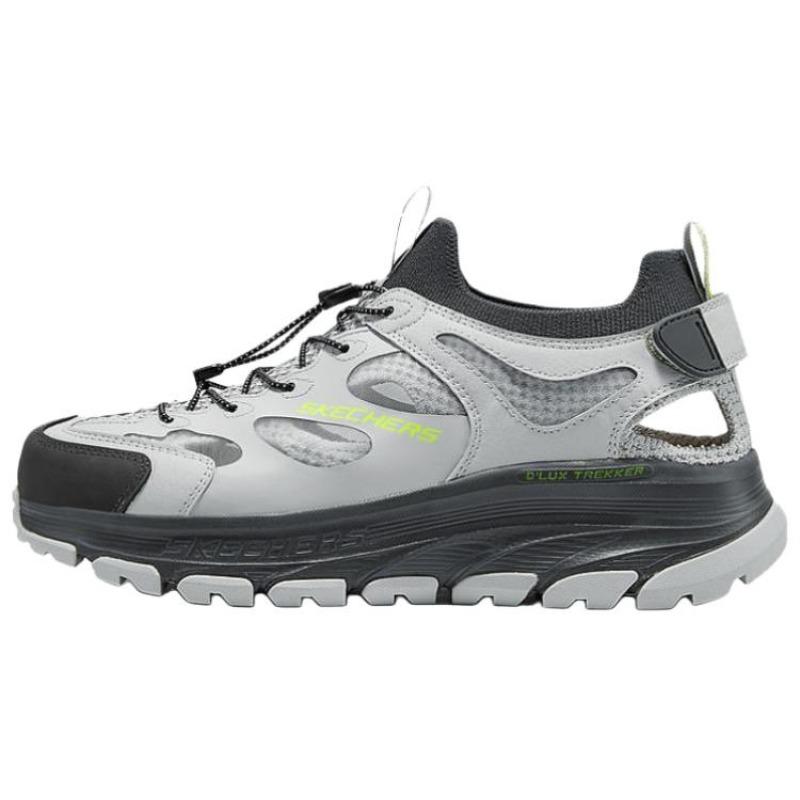 Skechers D Lux Trekker Sandal Men Breathable Water Shoes Green 237639-OLBK 39.5
