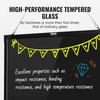 LED Message Writing Board 81.3x61 Cm Illuminated Erasable Lighted Chalkboard