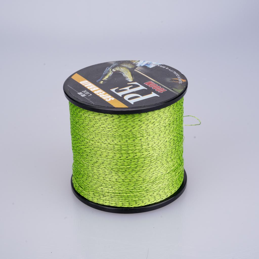 LIEE LIEEP801plus Wear Resistant 4X Braided Fishing Line 1000m Axis PE Floating for Lake River and Ocean Beach Fishing