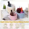 Uxcell Small Cotton Rope Woven Storage Basket Shelf Closet Storage Gift Woven Basket Cute Nursery Box Bin Decor Organization Bin