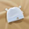 0-3 Months Baby Fetal Cap Print Infants Beanie Cap Warm Boneless Muslin Hats  Hospital