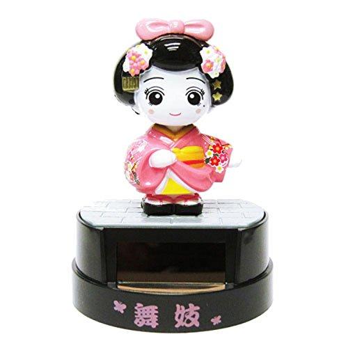 

Maiko -Pink Solar Figurine