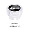 Car Cigarette Lighter Dust Cover Dustproof Decoration Cap For Volkswagen VW Golf R Polo Tiguan Passat B6 Rline Touran CADDY GTI