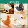 Plush Rooster Toy With Pp Cotton Filling For Childrens Gift And Collection