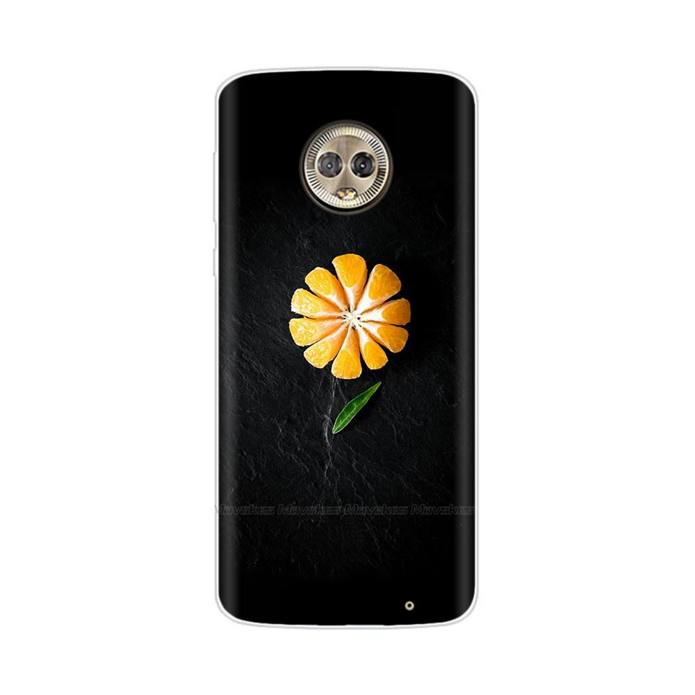For Moto G6 Play Case TPU Soft Paint Animal Silicone Clear Cover for Motorola Moto G6 Play Plus G6Play Cases Protective Shell