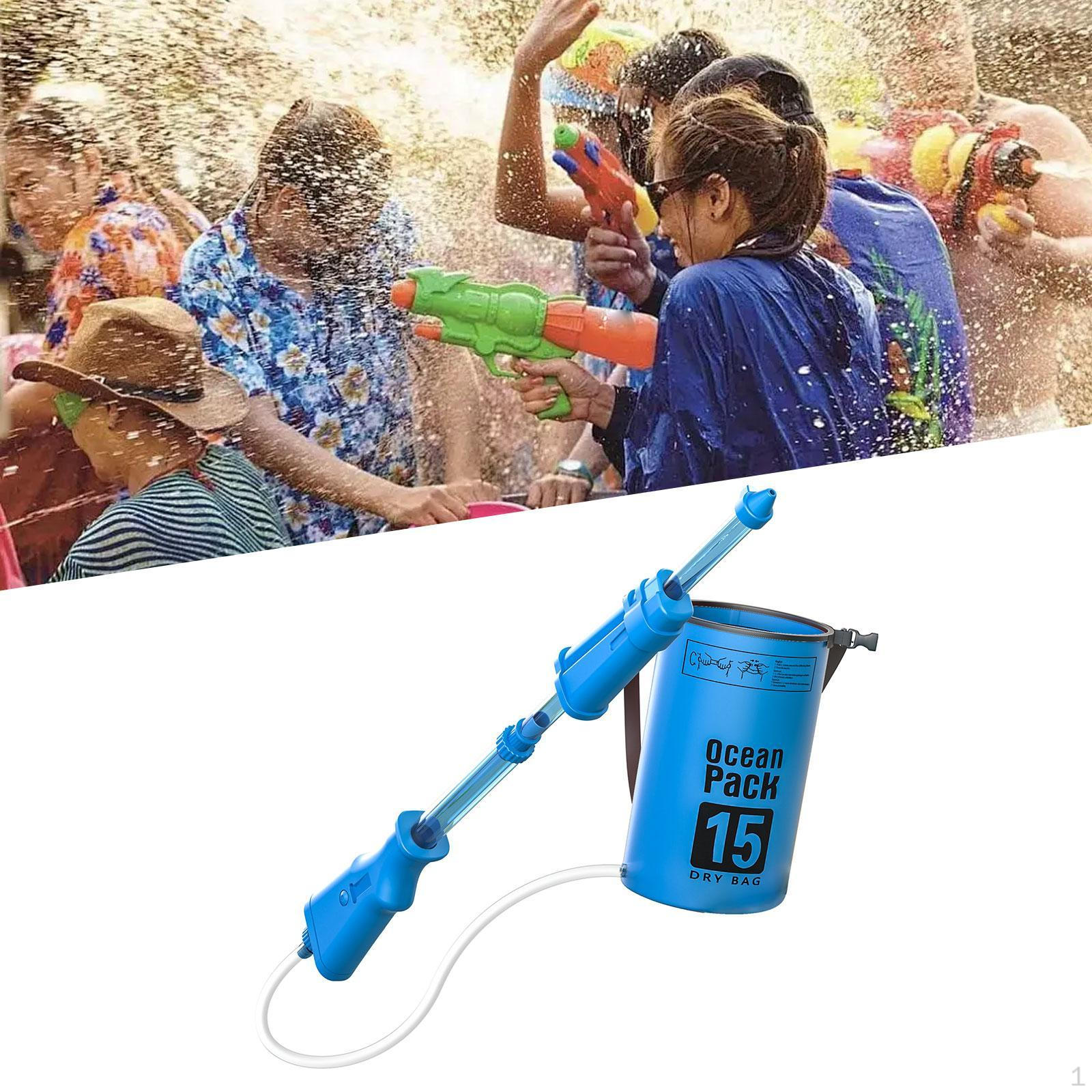 

15 л Рюкзак Сокер Игрушка Высокое Давление Взаимодействие Погода Вечеринка Сувениры Уличный Спрей синий