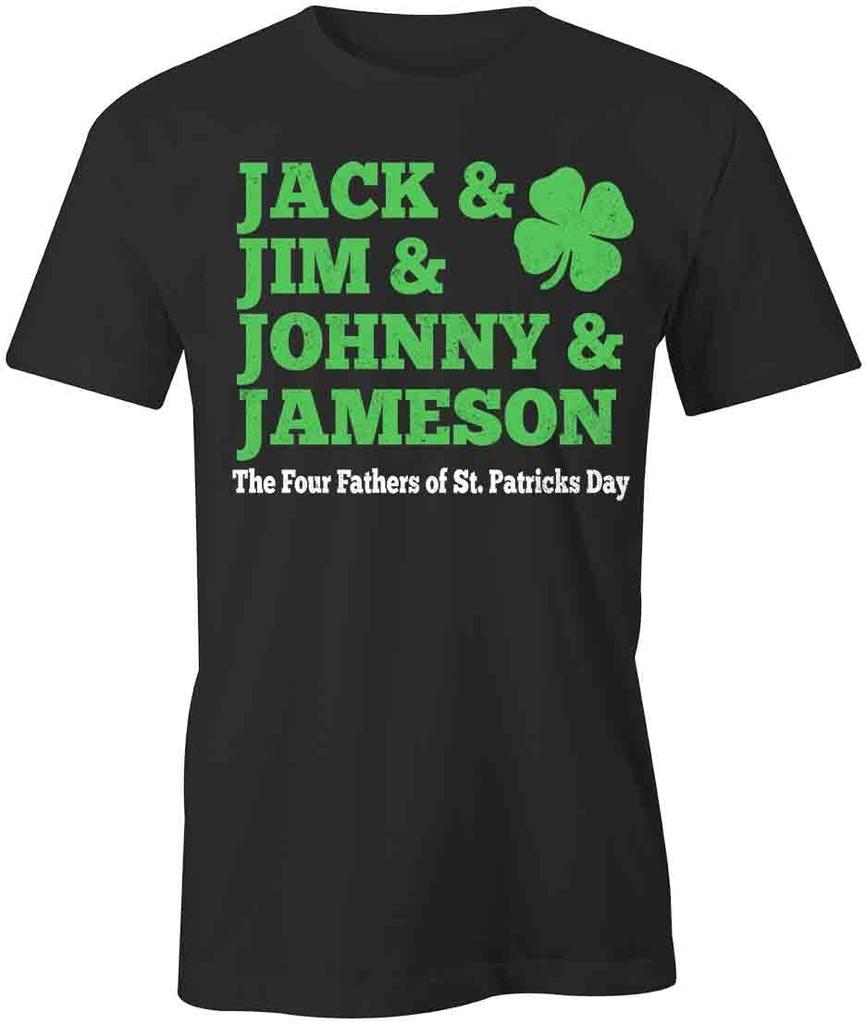 JACK & JIM & JOHNNY & JAMESON TShirt Tee Short-Sleeved Cotton S1BSA513