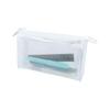 Stationery Clear Mesh Gusset White S2337010 Sun-Star Pouch, Mitte, Soda,