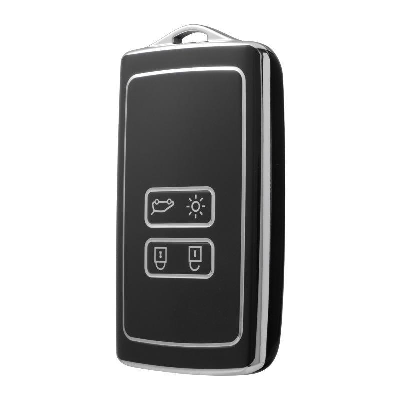 Sac à clés Silver Edge pour clé intelligente Renault Koleos 2017, adapté à la télécommande de voiture Koleos 18.