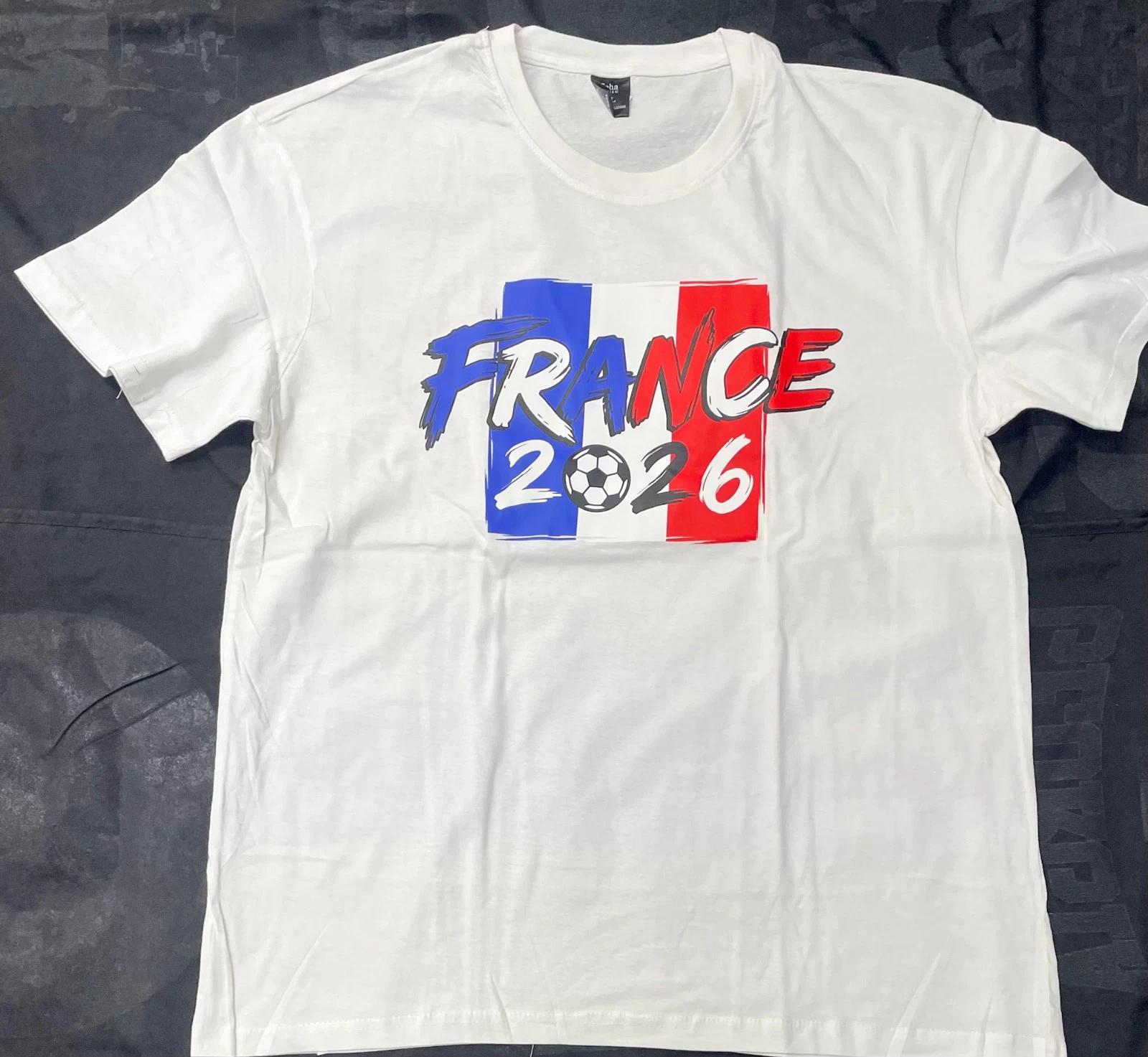 World Cup 2026 Soccer Team France Shirts XL