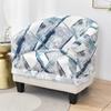1PC Nordic Geometric Club Chair Cover Spandex Stretch Single Seat Tub Couch Slipcover Living Room Armchair Protector Cover Home
