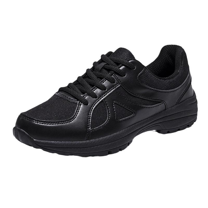 Four Seasons Large Size Men's and Women's Same Solid Color Outdoor Training Sneakers Men's Non-slip and Wear-resistant Work Shoes