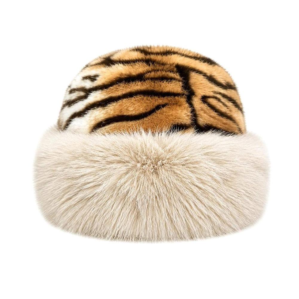 Plush Winter Hat Fluffy Fur Fisherman Hat New Bucket Hat  for Women Girls