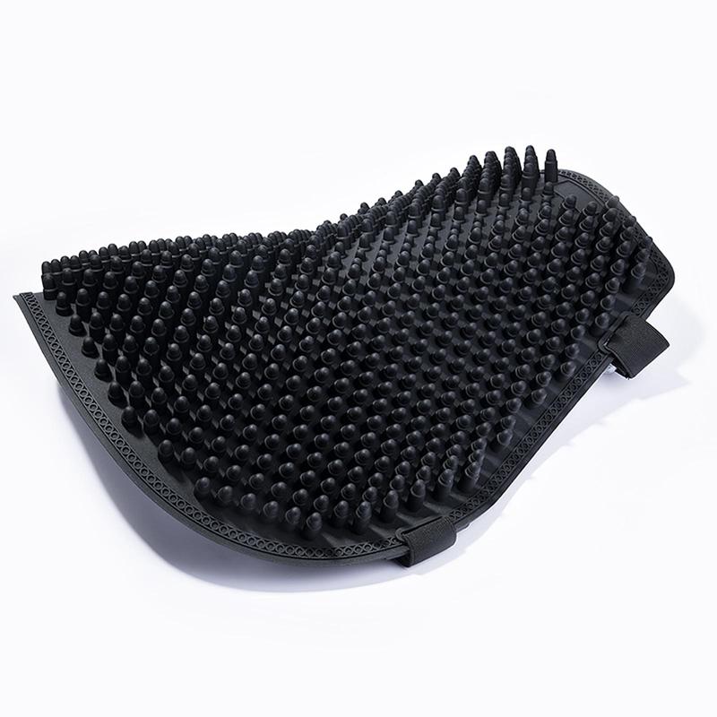 Universal Silicone Motorcycle Seat Cushion, Breathable Pressure Relief Shock