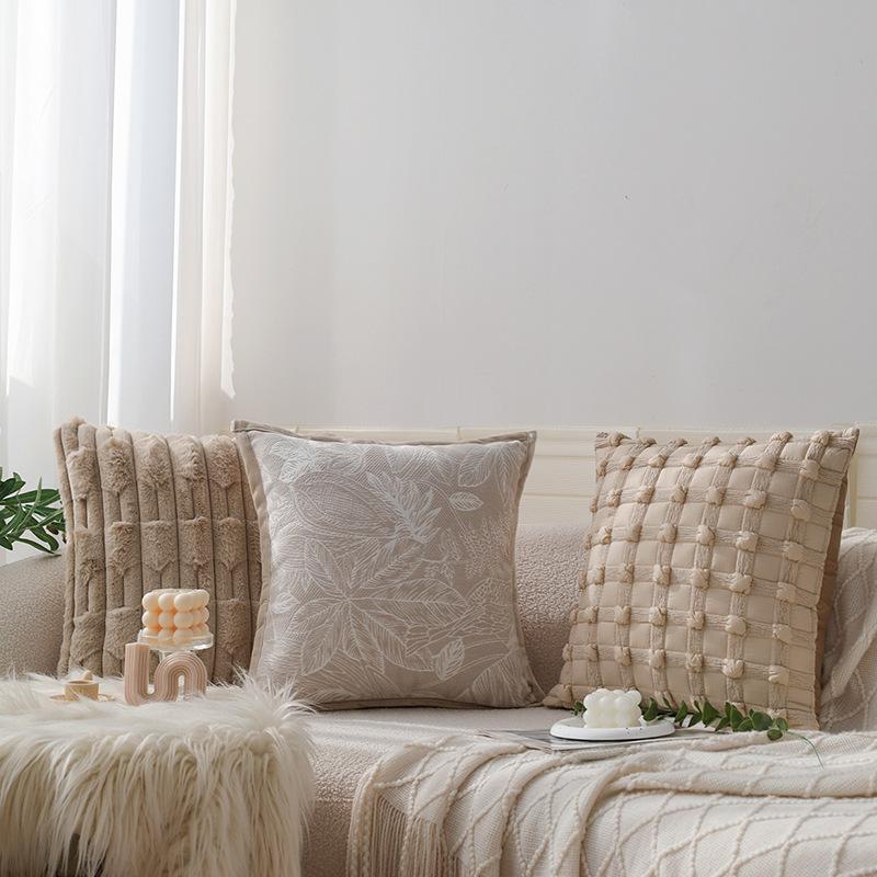 French Light Luxury and High-end Pillows, Living Room Sofa Cushions, Model Room, Bay Window, Hotel Pillows, Soft Decoration
