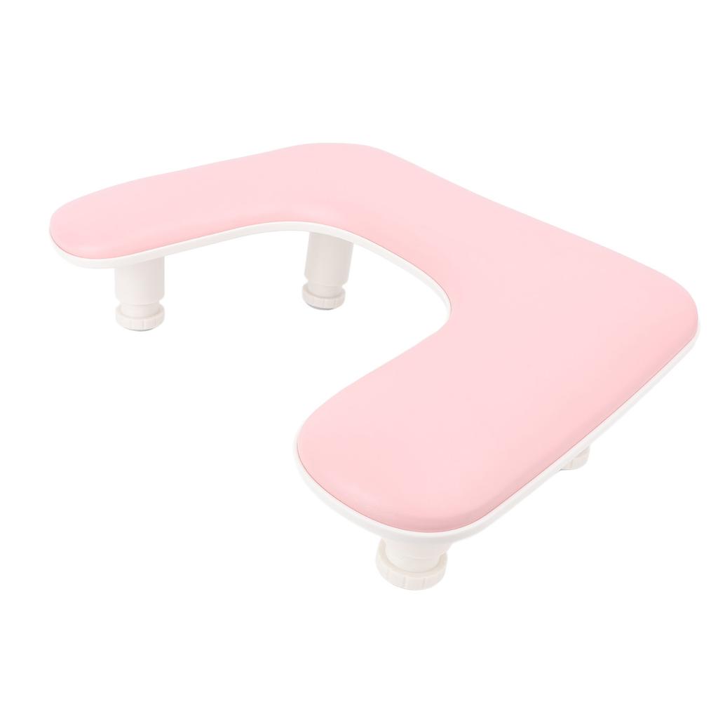 U Shaped Manicure Hand Rest Height Adjustatle Nail Arm Rest Stand Hand Rest Pillow for Nail Salon