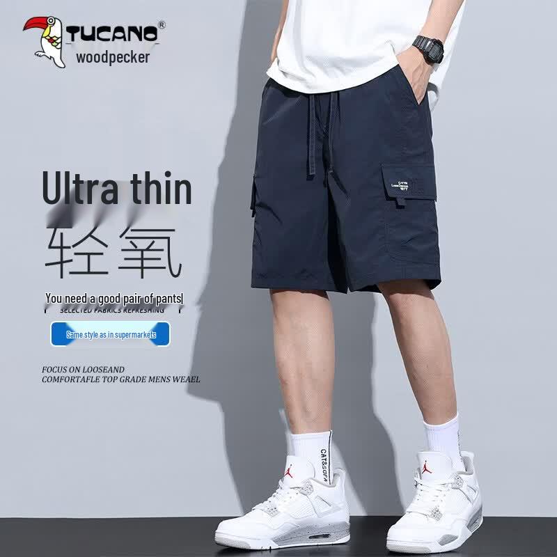Tucano Men s 2026 Ice Silk Quick-Dry Workwear Shorts L